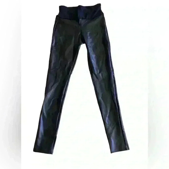 ASSETS by SPANX Women's All Over Faux
Leather Leggings Black - Picture 4 of 8